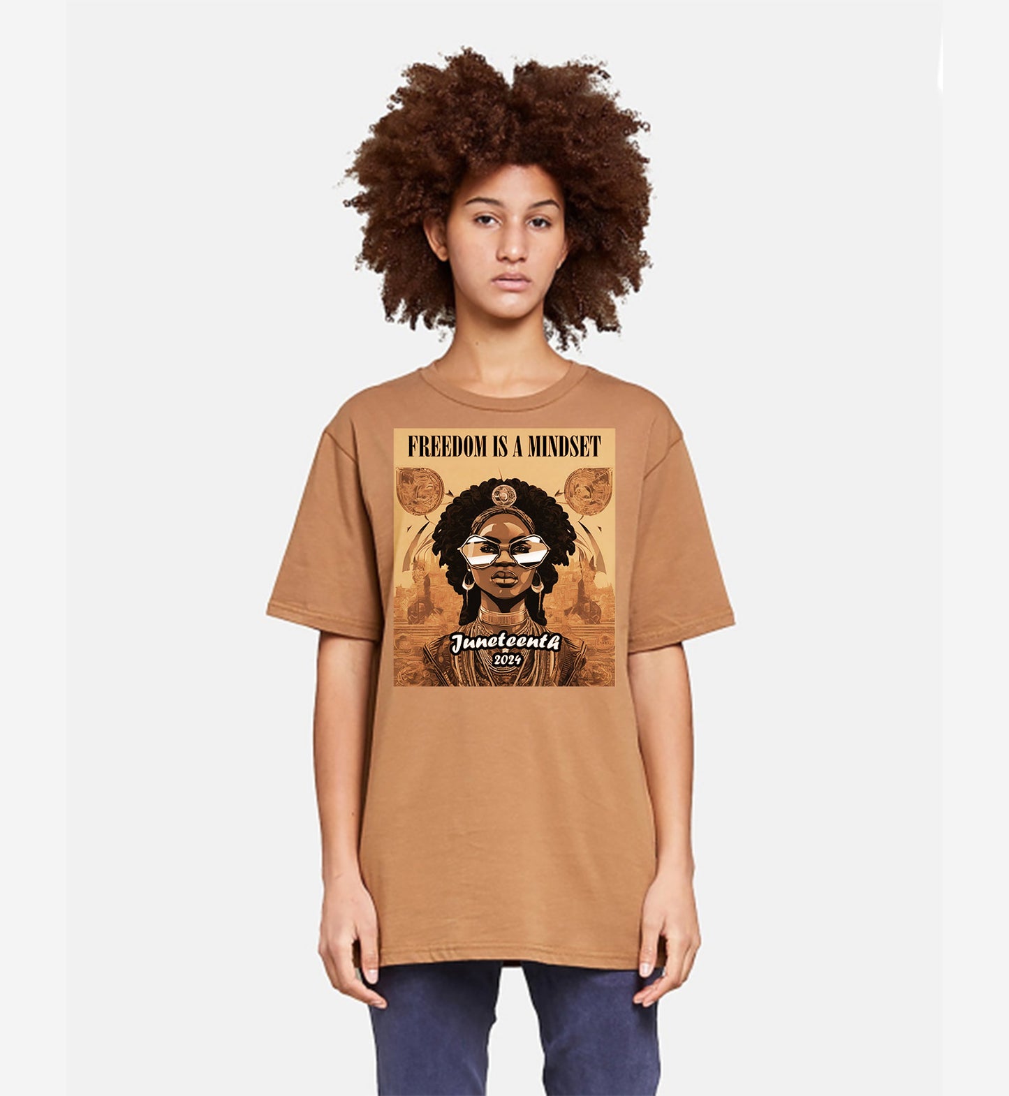 Freedom is a Mindset Tee (Queen)